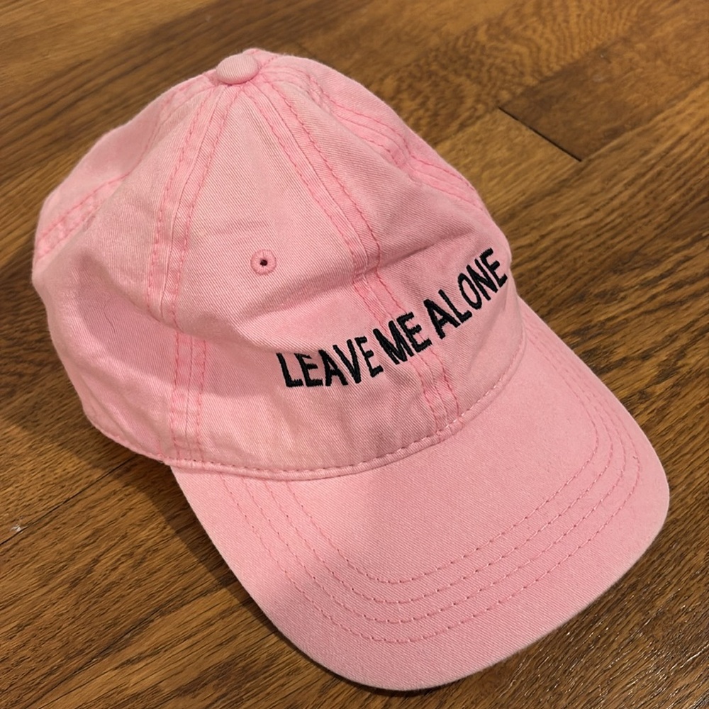 LEAVE ME ALONE Ball cap